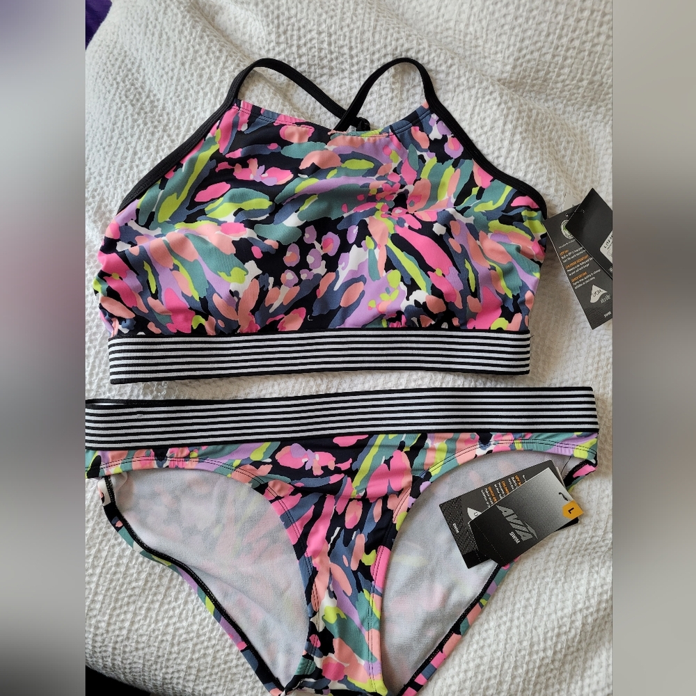 NWT two piece swimsuit